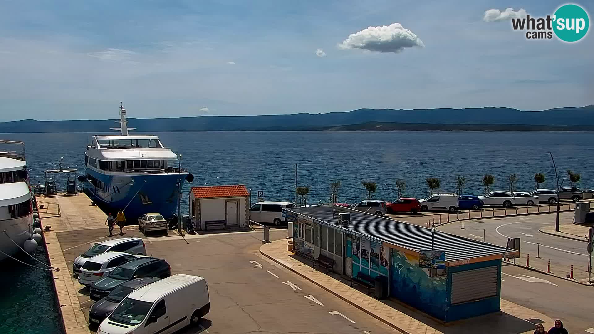 Webcam Bol Hafen & Ortszentrum – Liveblick aus Bol auf der Insel Brač