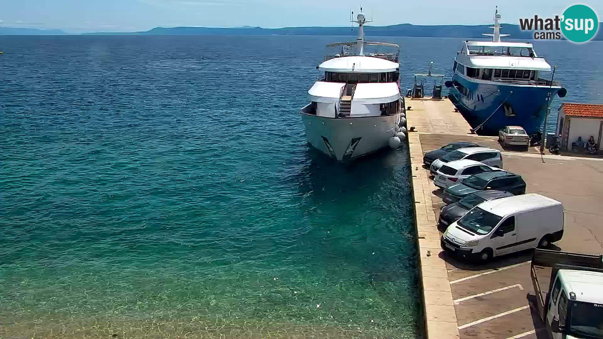 Webcam Bol Town Center & Marina – Live View from Bol, Brač