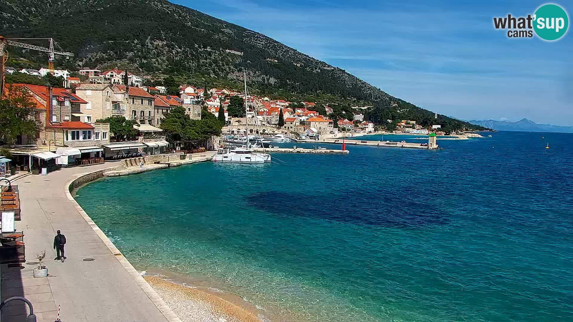 Webcam Bol Town Center & Marina – Live View from Bol, Brač