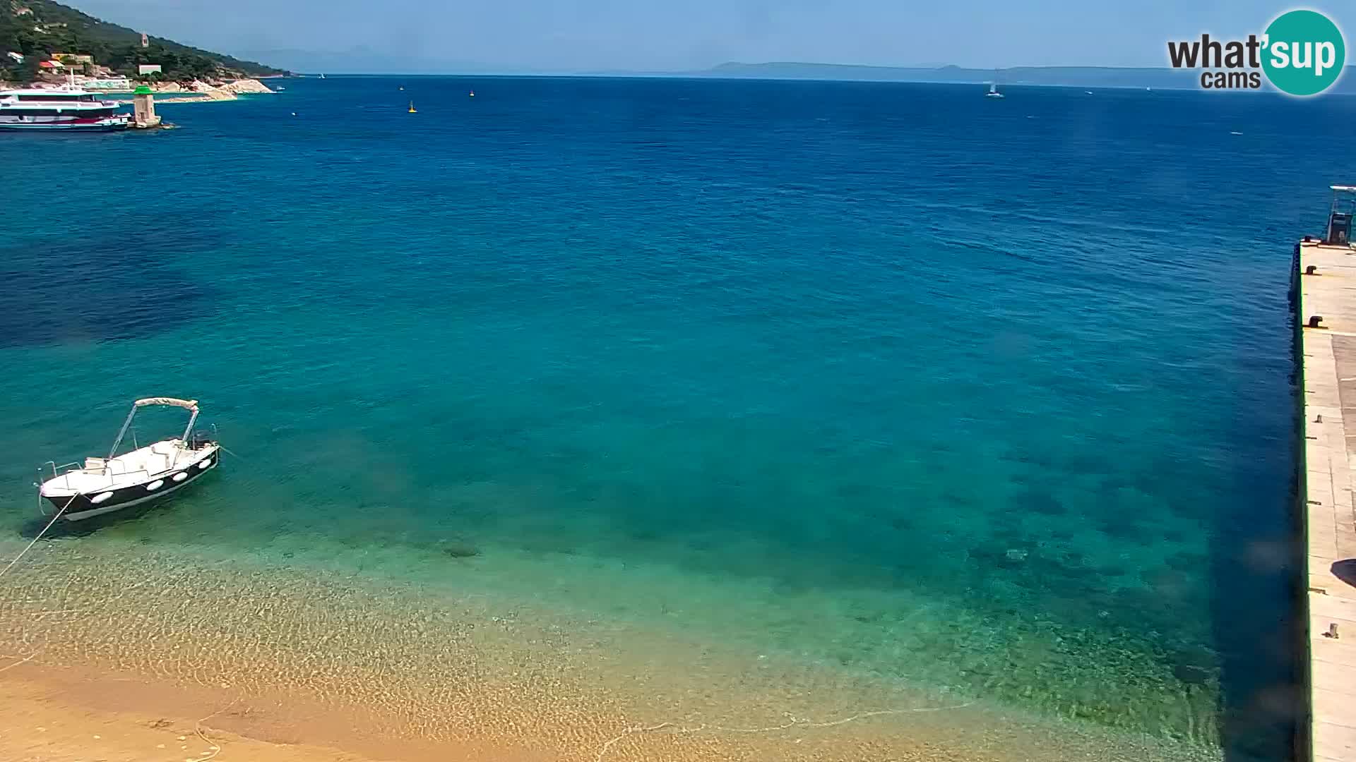 Webcam Bol Town Center & Marina – Live View from Bol, Brač