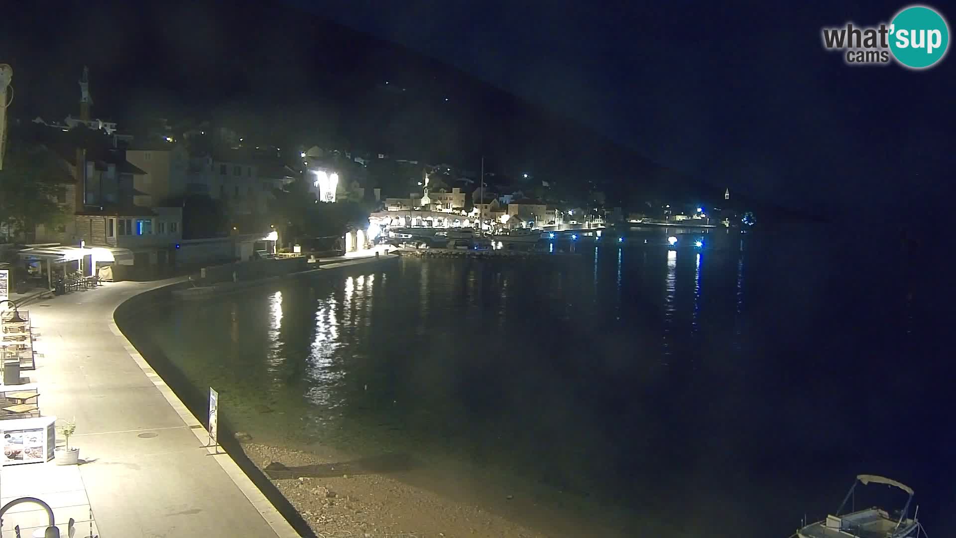 Webcam Bol centre-ville & marina – Vue en direct depuis Bol, île de Brač