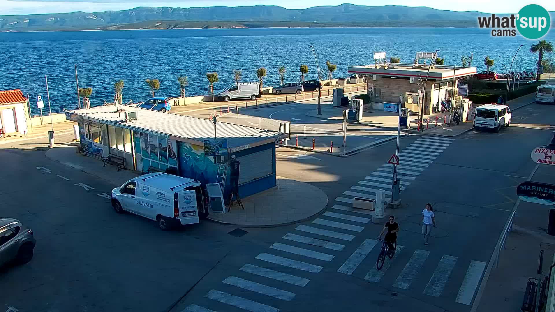 Webcam Bol Hafen & Ortszentrum – Liveblick aus Bol auf der Insel Brač