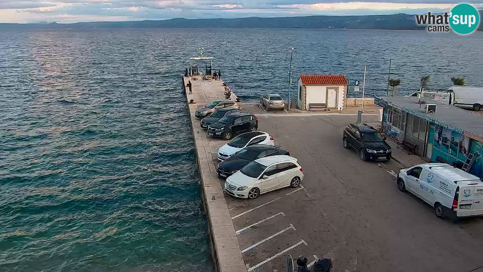 Webcam Bol Centre-Ville & Marina – Vue en direct depuis Bol, île de Brač