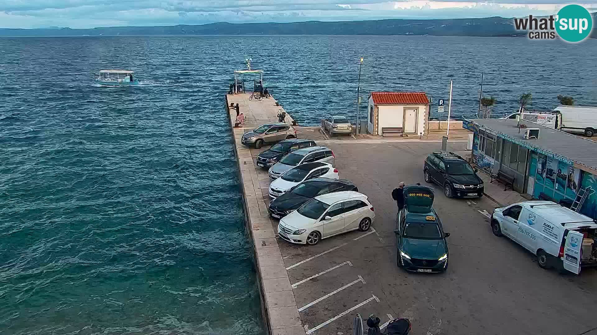 Webcam Bol Centre-Ville & Marina – Vue en direct depuis Bol, île de Brač