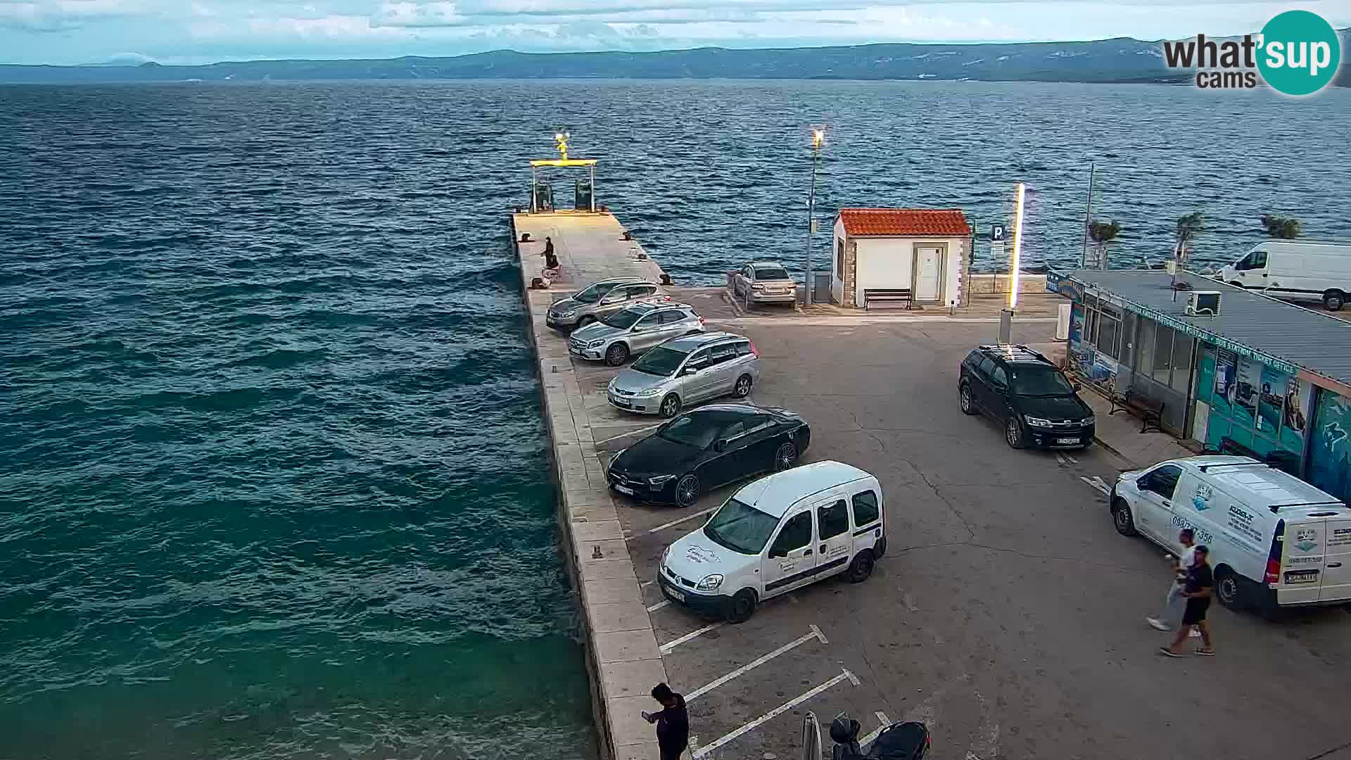 Webcam Bol Hafen & Ortszentrum – Liveblick aus Bol auf der Insel Brač