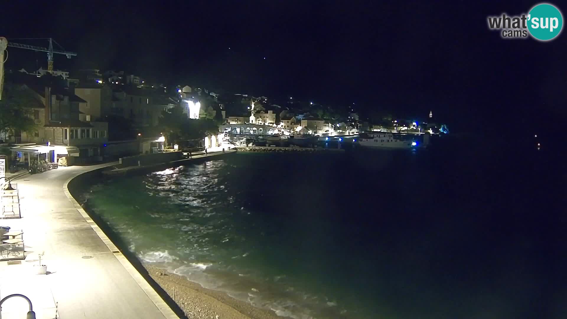 Webcam Bol Hafen & Ortszentrum – Liveblick aus Bol auf der Insel Brač