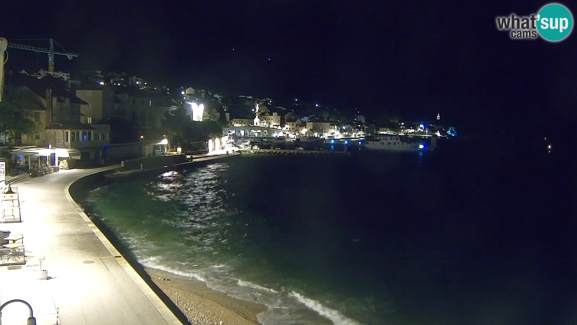 Webcam Bol Hafen & Ortszentrum – Liveblick aus Bol auf der Insel Brač