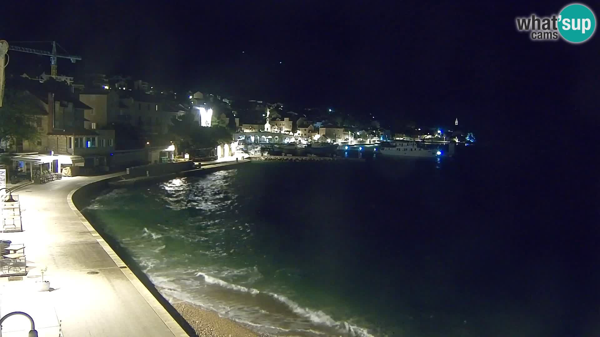 Webcam Bol Hafen & Ortszentrum – Liveblick aus Bol auf der Insel Brač