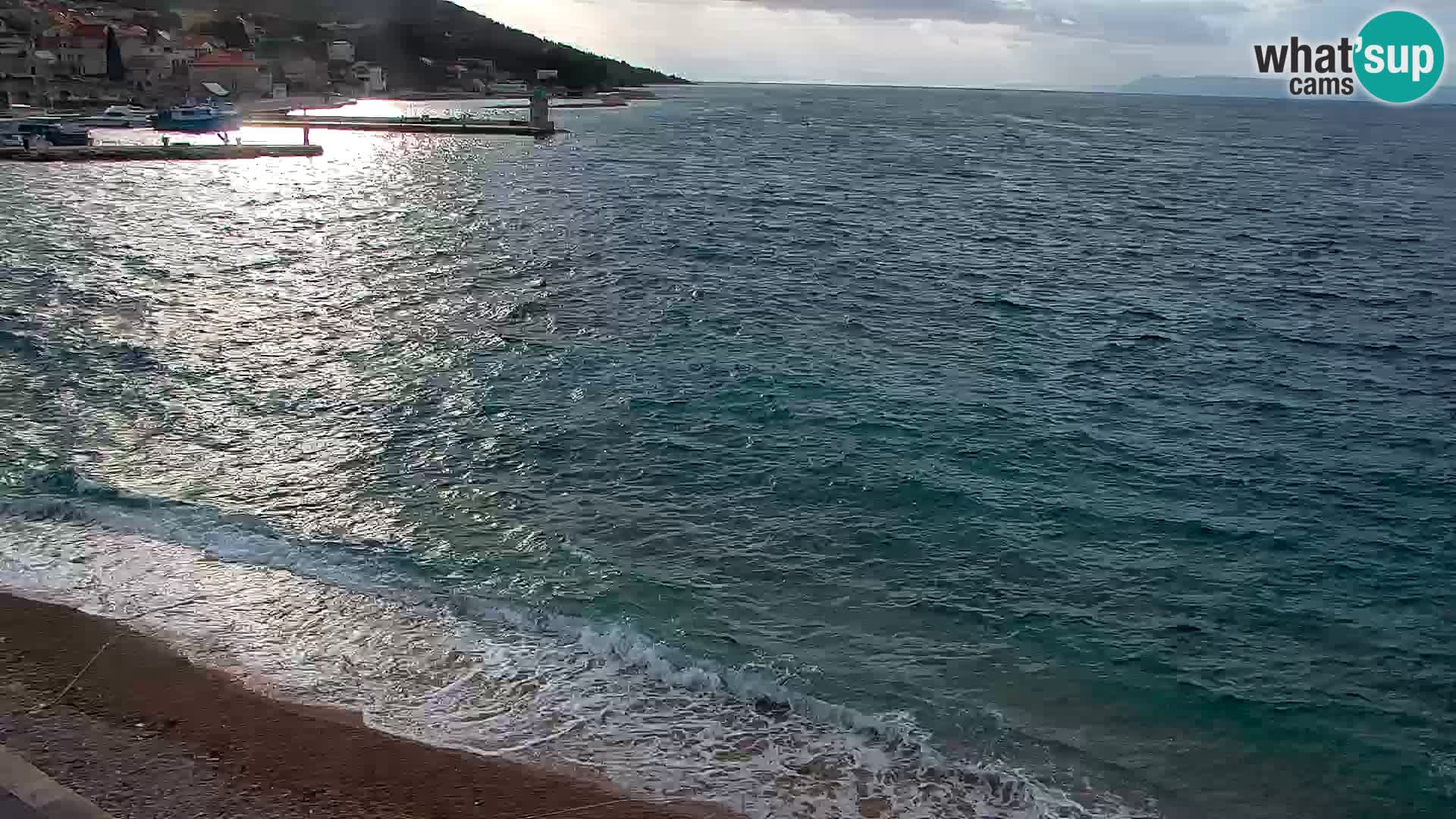 Webcam Bol centre-ville & marina – Vue en direct depuis Bol, île de Brač