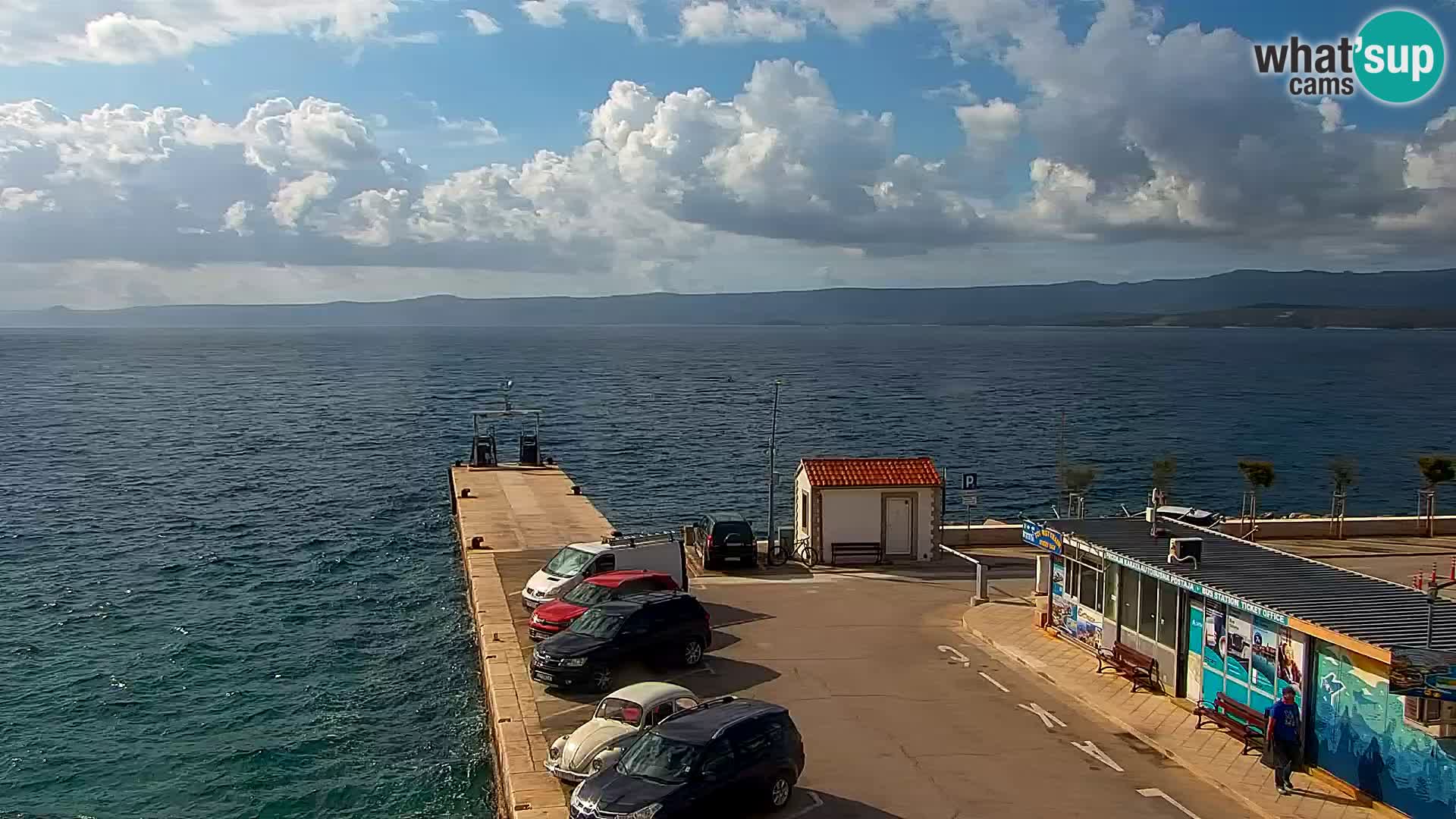 Webcam Bol Centre-Ville & Marina – Vue en direct depuis Bol, île de Brač