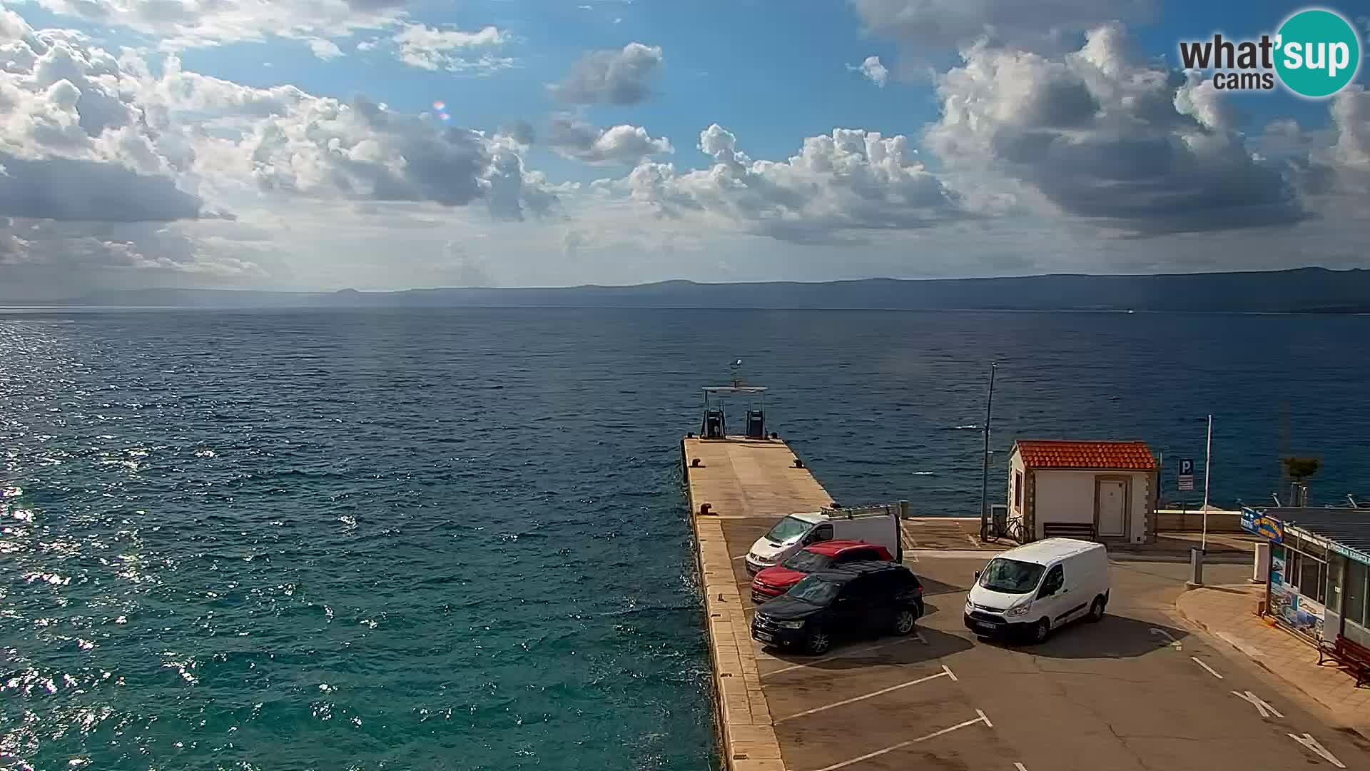 Webcam Bol Centre-Ville & Marina – Vue en direct depuis Bol, île de Brač