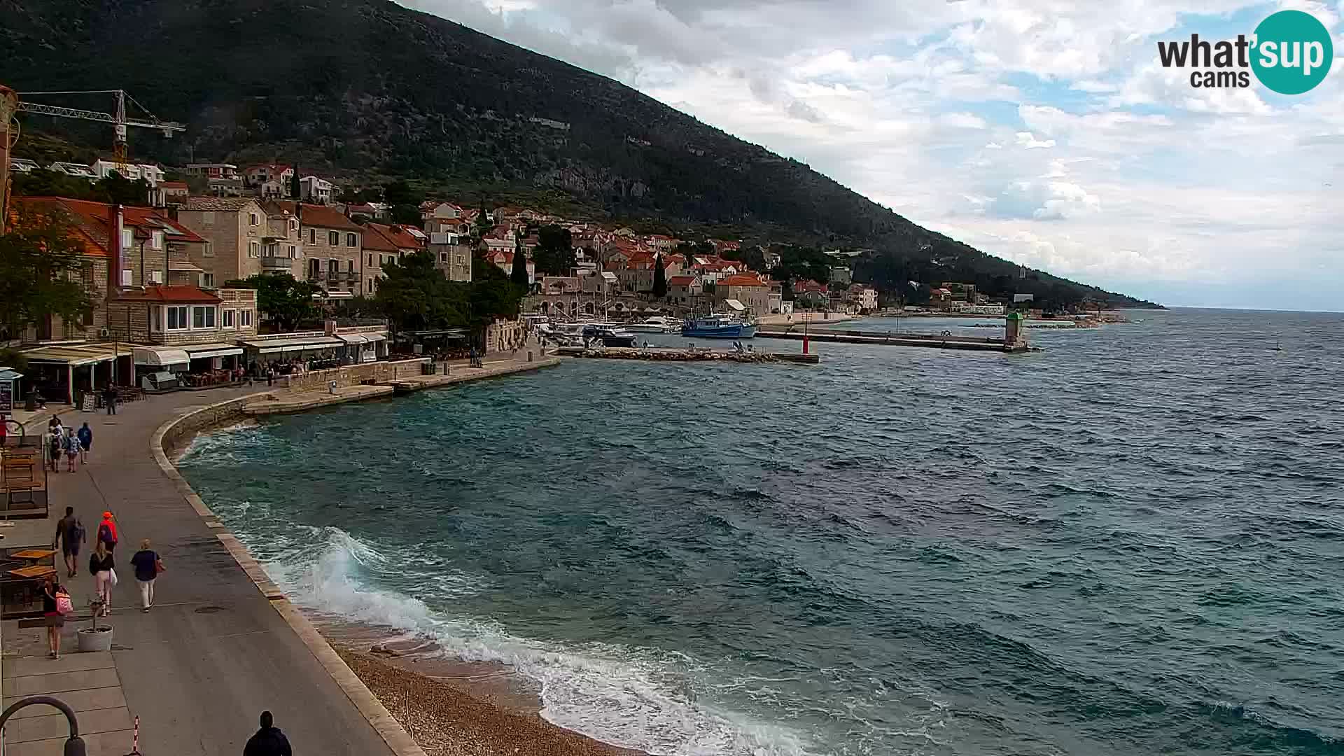 Webcam Bol Town Center & Marina – Live View from Bol, Brač
