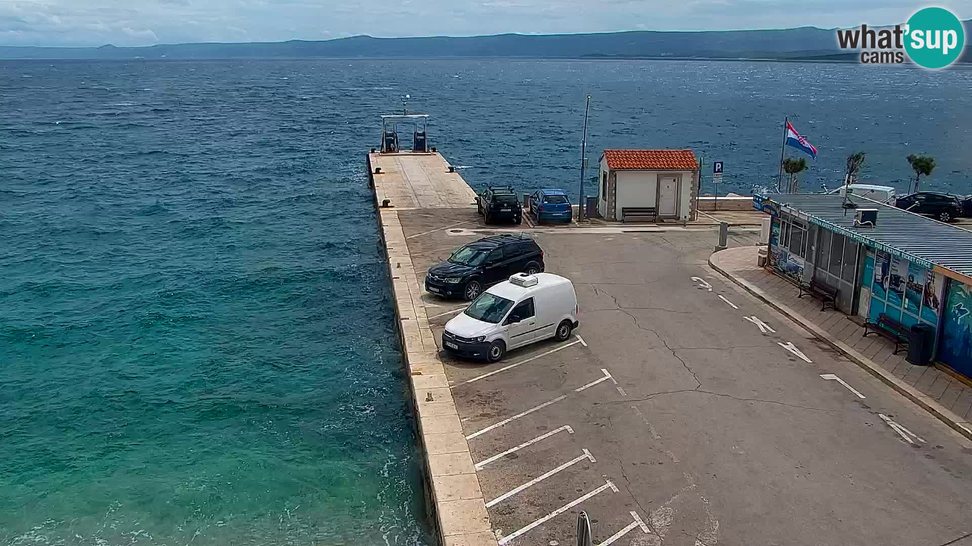 Webcam Bol Town Center & Marina – Live View from Bol, Brač
