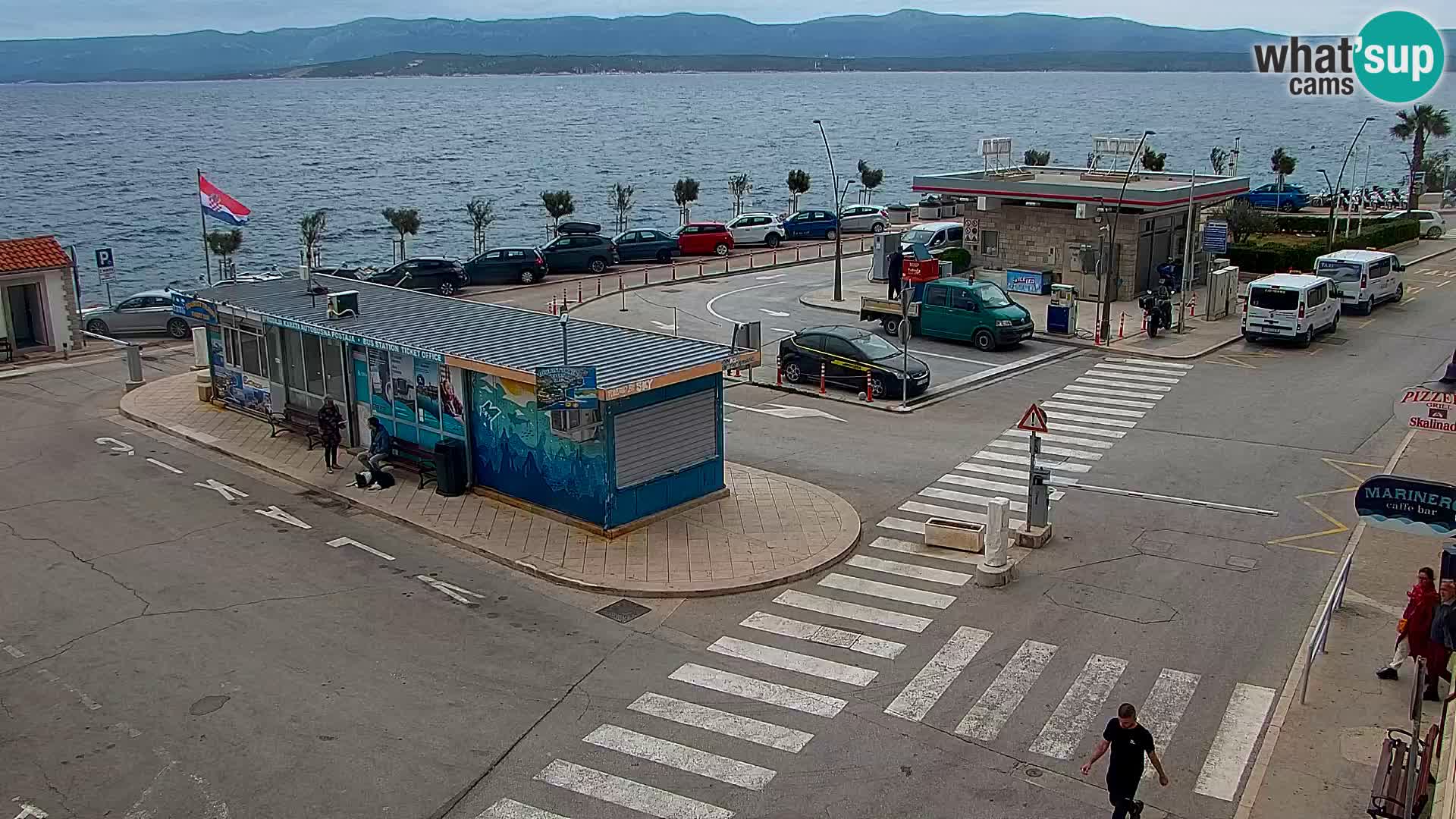 Webcam Bol Centre-Ville & Marina – Vue en direct depuis Bol, île de Brač
