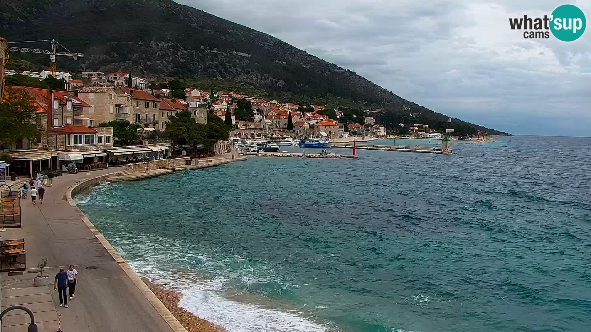 Webcam Bol Town Center & Marina – Live View from Bol, Brač