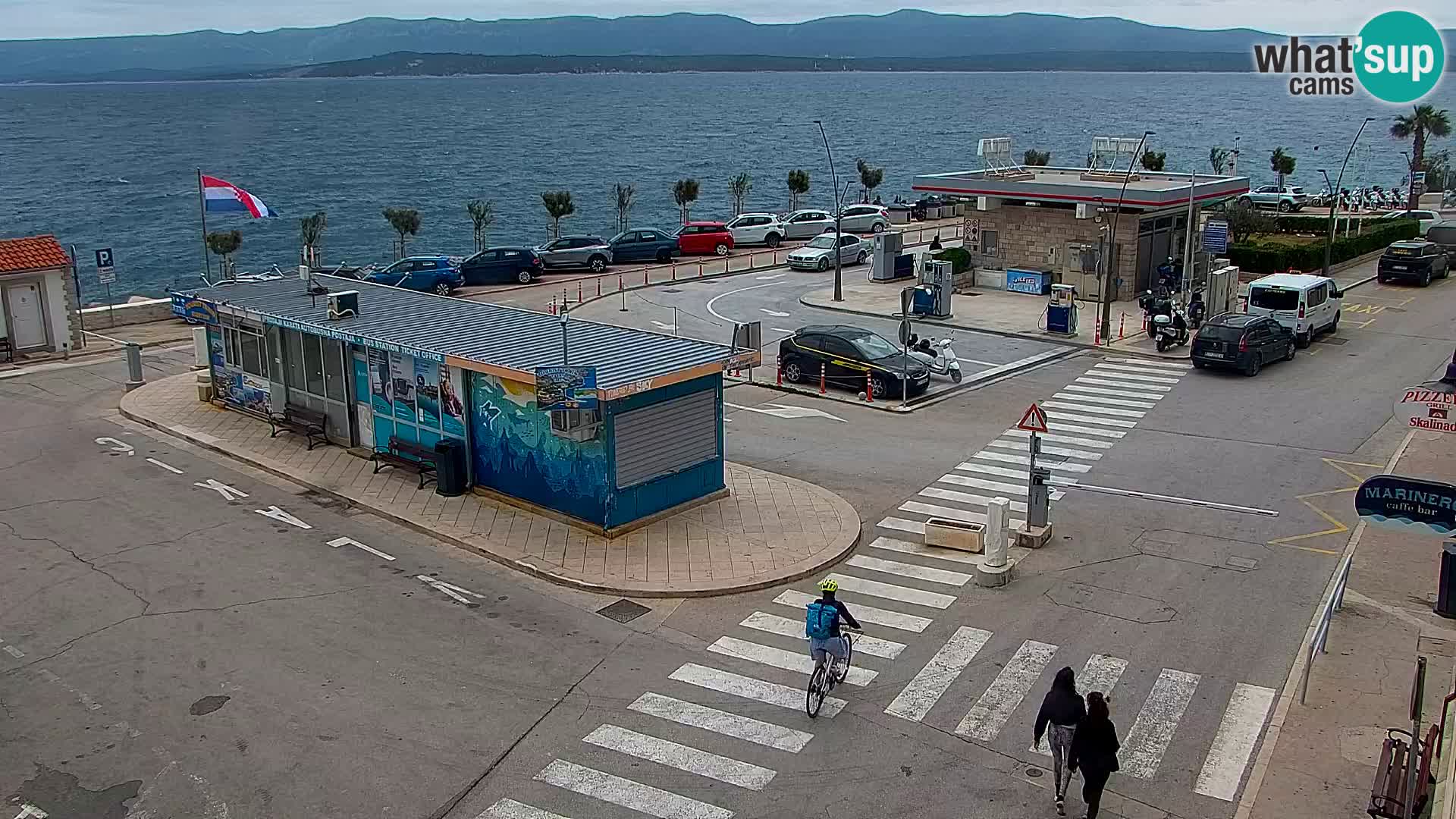Webcam Bol Hafen & Ortszentrum – Liveblick aus Bol auf der Insel Brač