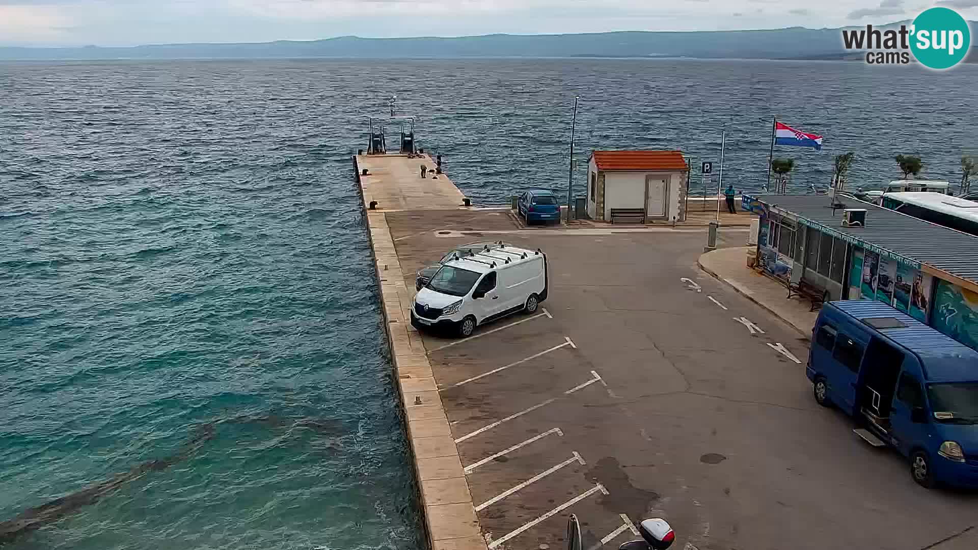 Webcam Bol Centre-Ville & Marina – Vue en direct depuis Bol, île de Brač