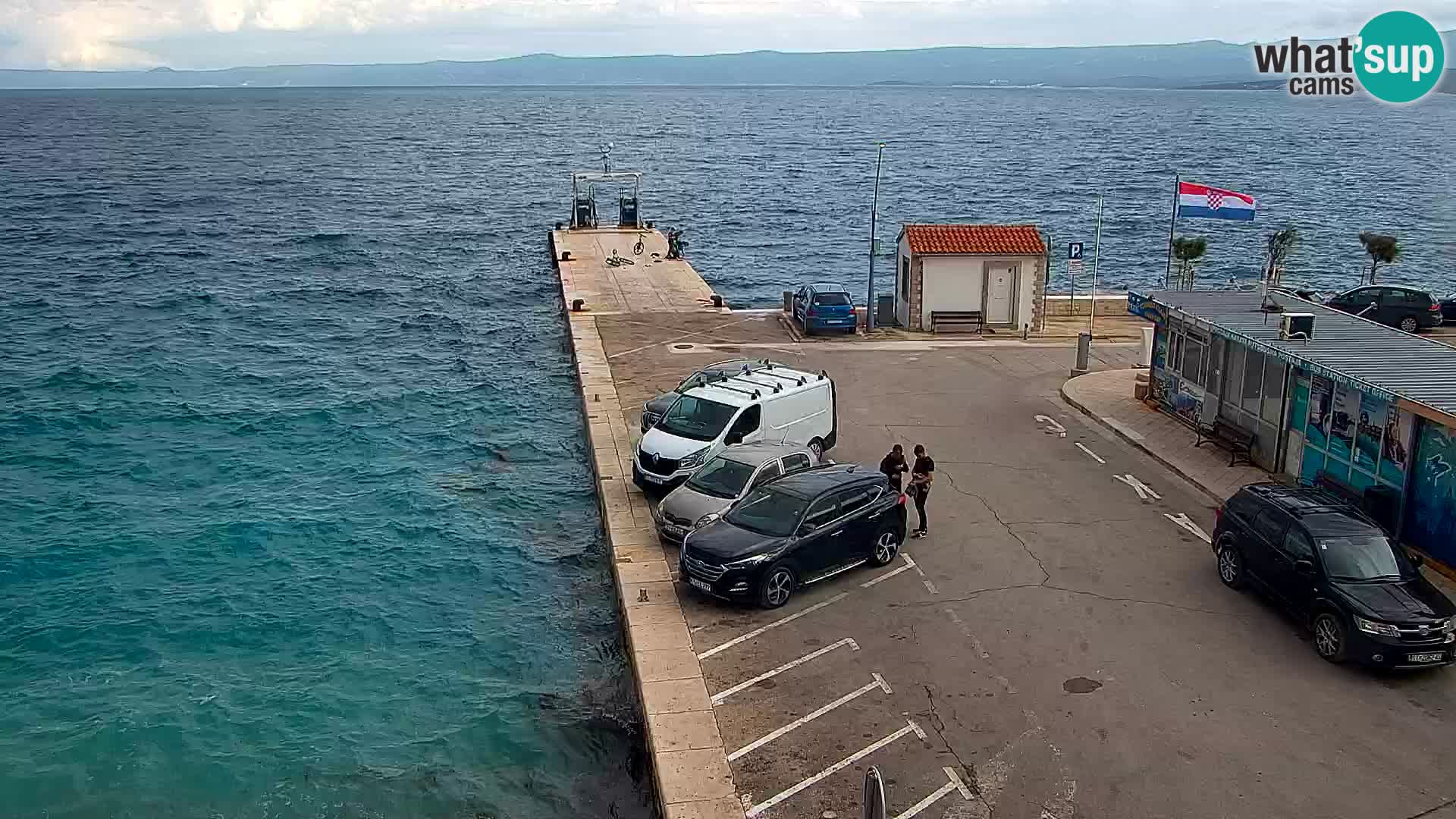 Webcam Bol Hafen & Ortszentrum – Liveblick aus Bol auf der Insel Brač