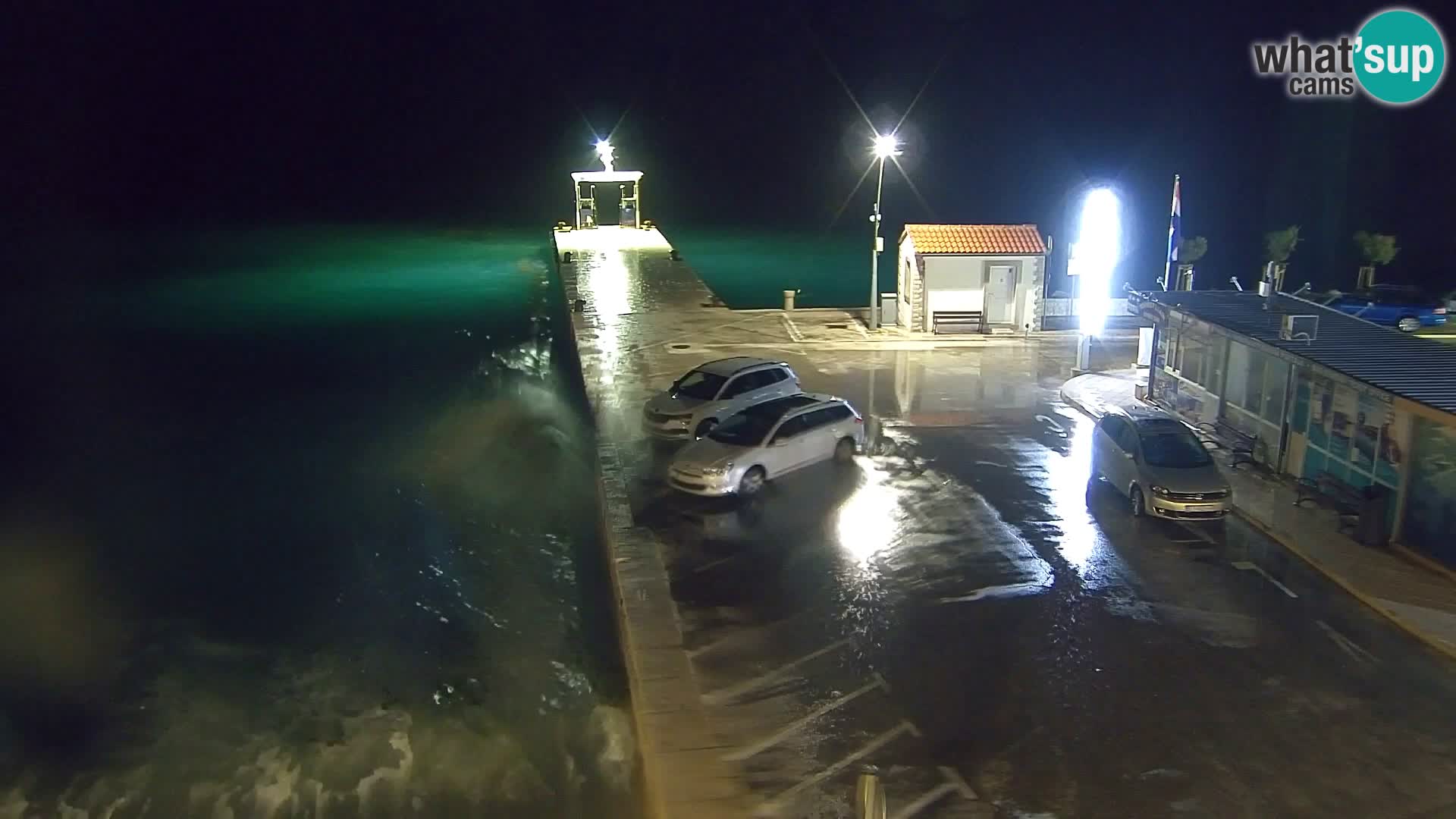 Webcam Bol Centro e Marina – Vista live dal porto di Bol