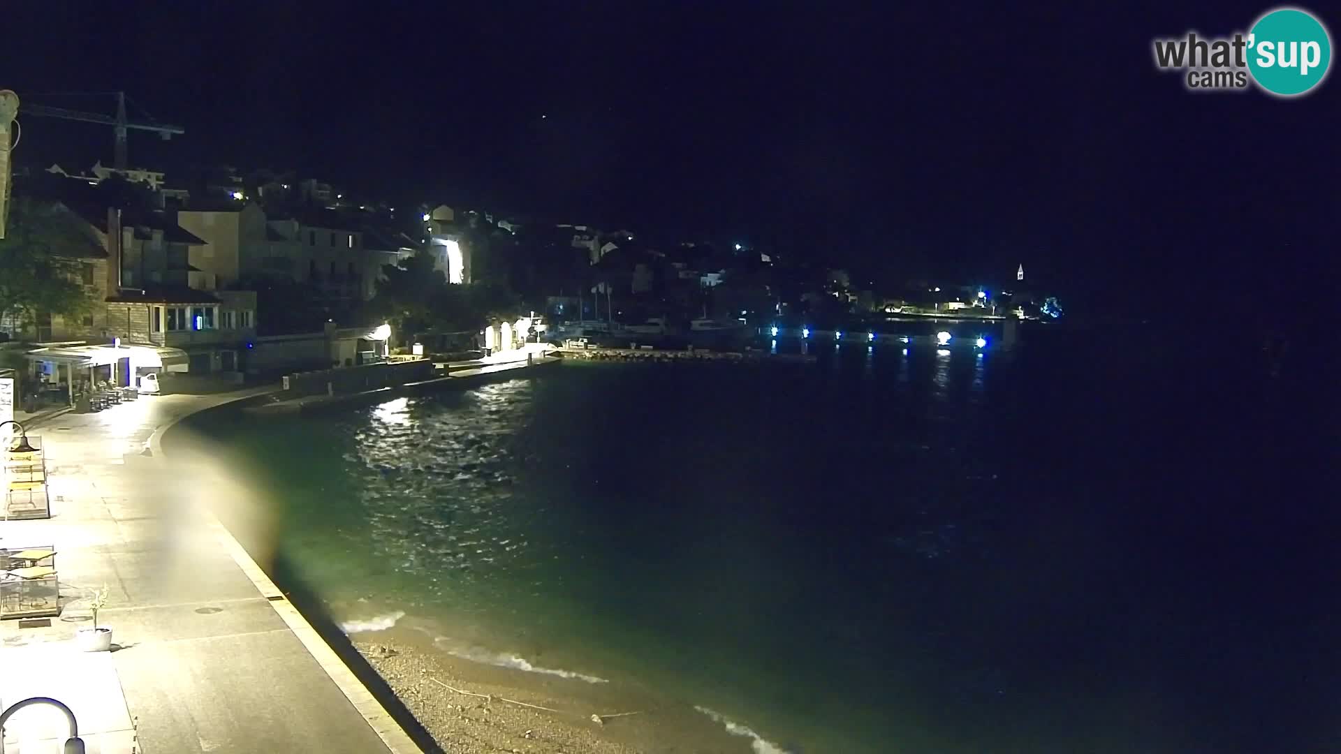 Webcam Bol Hafen & Ortszentrum – Liveblick aus Bol auf der Insel Brač
