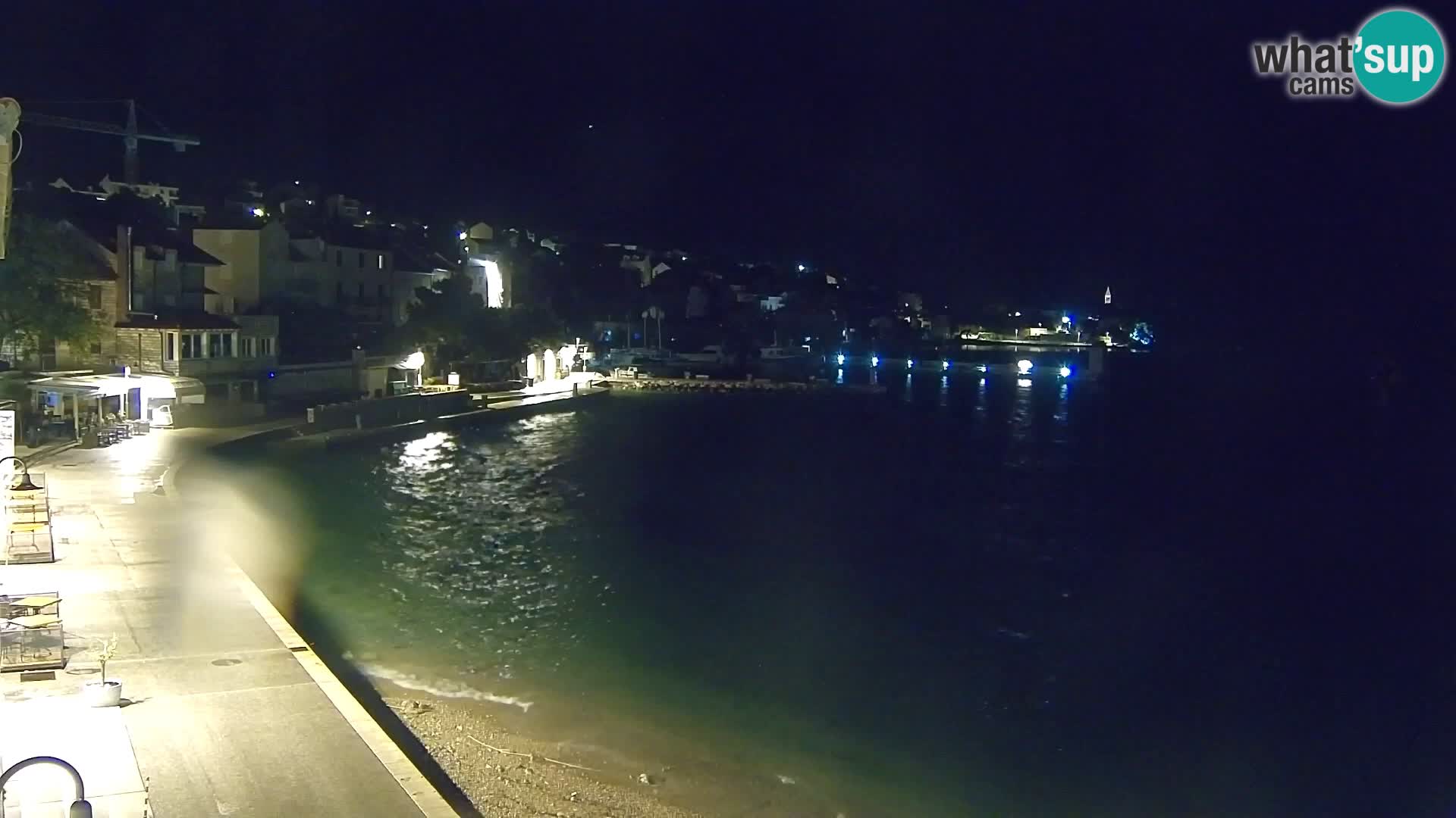 Webcam Bol centre-ville & marina – Vue en direct depuis Bol, île de Brač