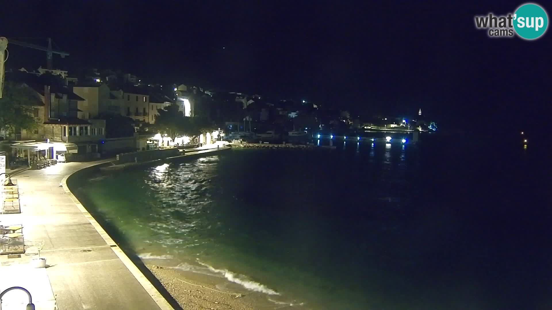 Webcam Bol Centre-Ville & Marina – Vue en direct depuis Bol, île de Brač