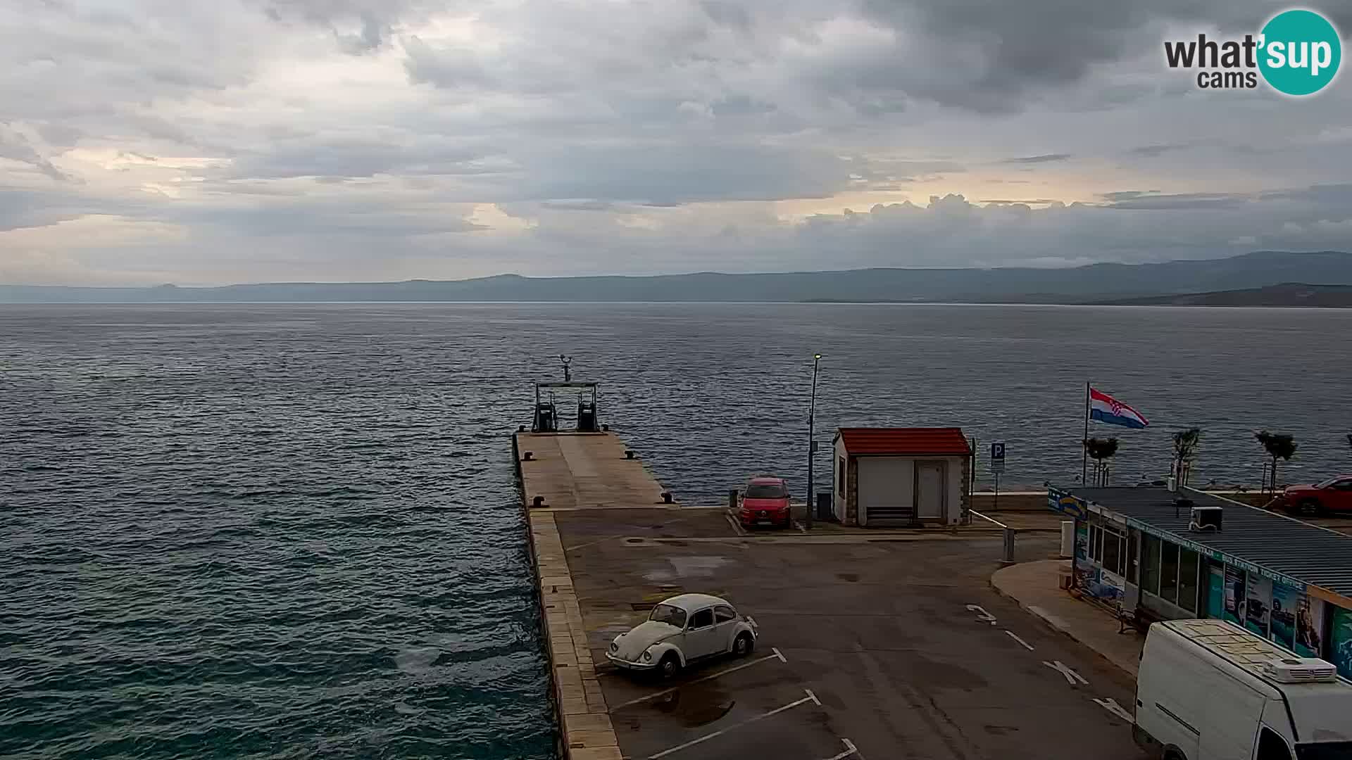 Webcam Bol centre-ville & marina – Vue en direct depuis Bol, île de Brač