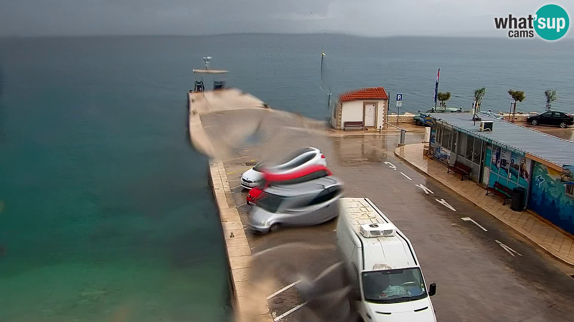 Webcam Bol centre-ville & marina – Vue en direct depuis Bol, île de Brač