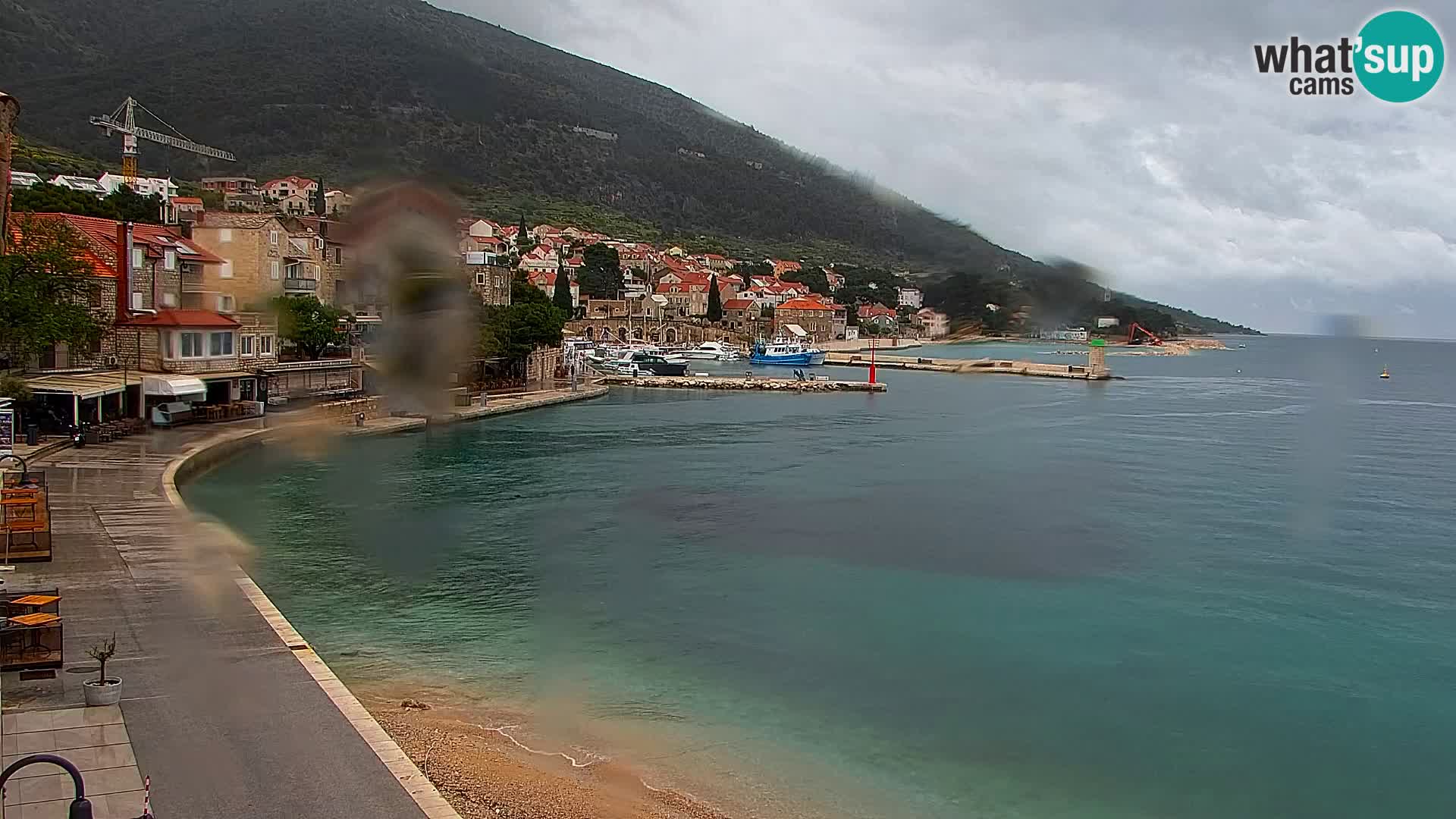 Webcam Bol Hafen & Ortszentrum – Liveblick aus Bol auf der Insel Brač