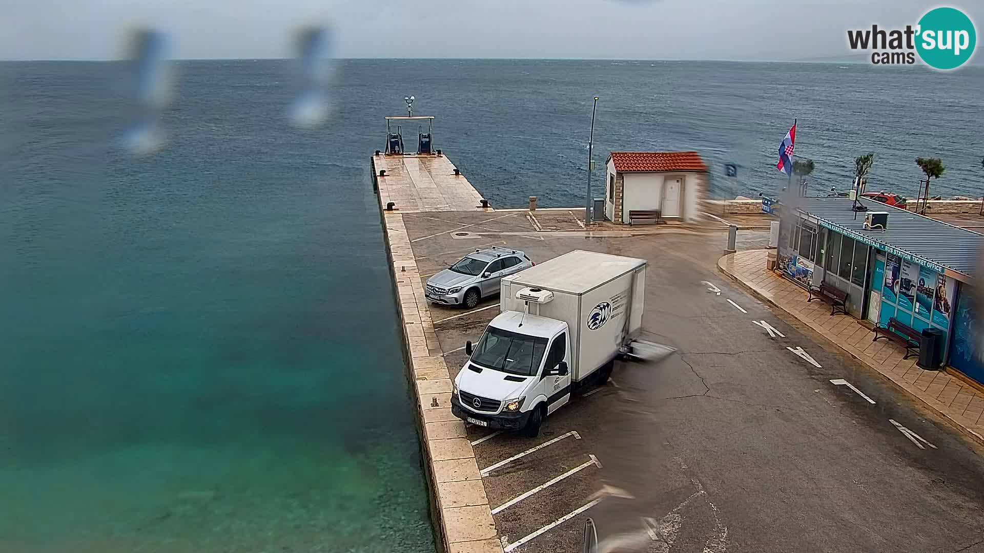 Webcam Bol Hafen & Ortszentrum – Liveblick aus Bol auf der Insel Brač