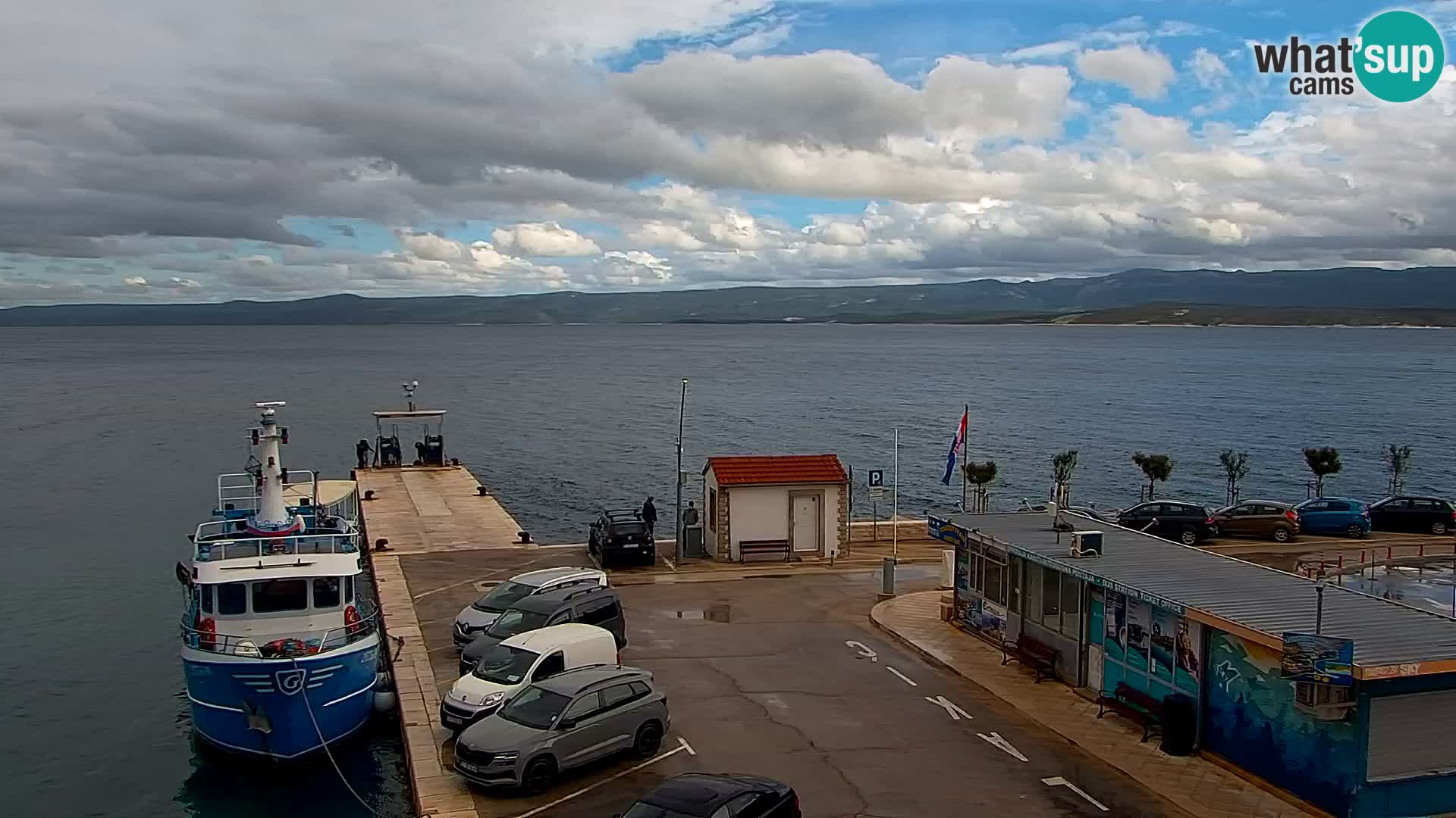 Webcam Bol Centre-Ville & Marina – Vue en direct depuis Bol, île de Brač