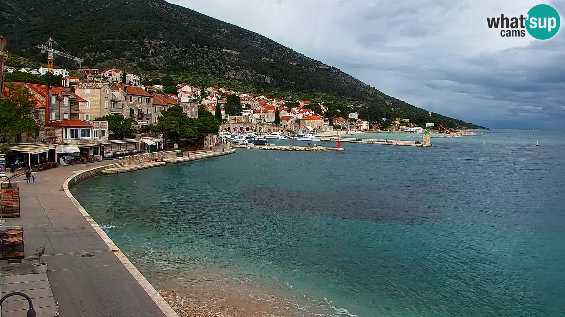 Webcam Bol Town Center & Marina – Live View from Bol, Brač