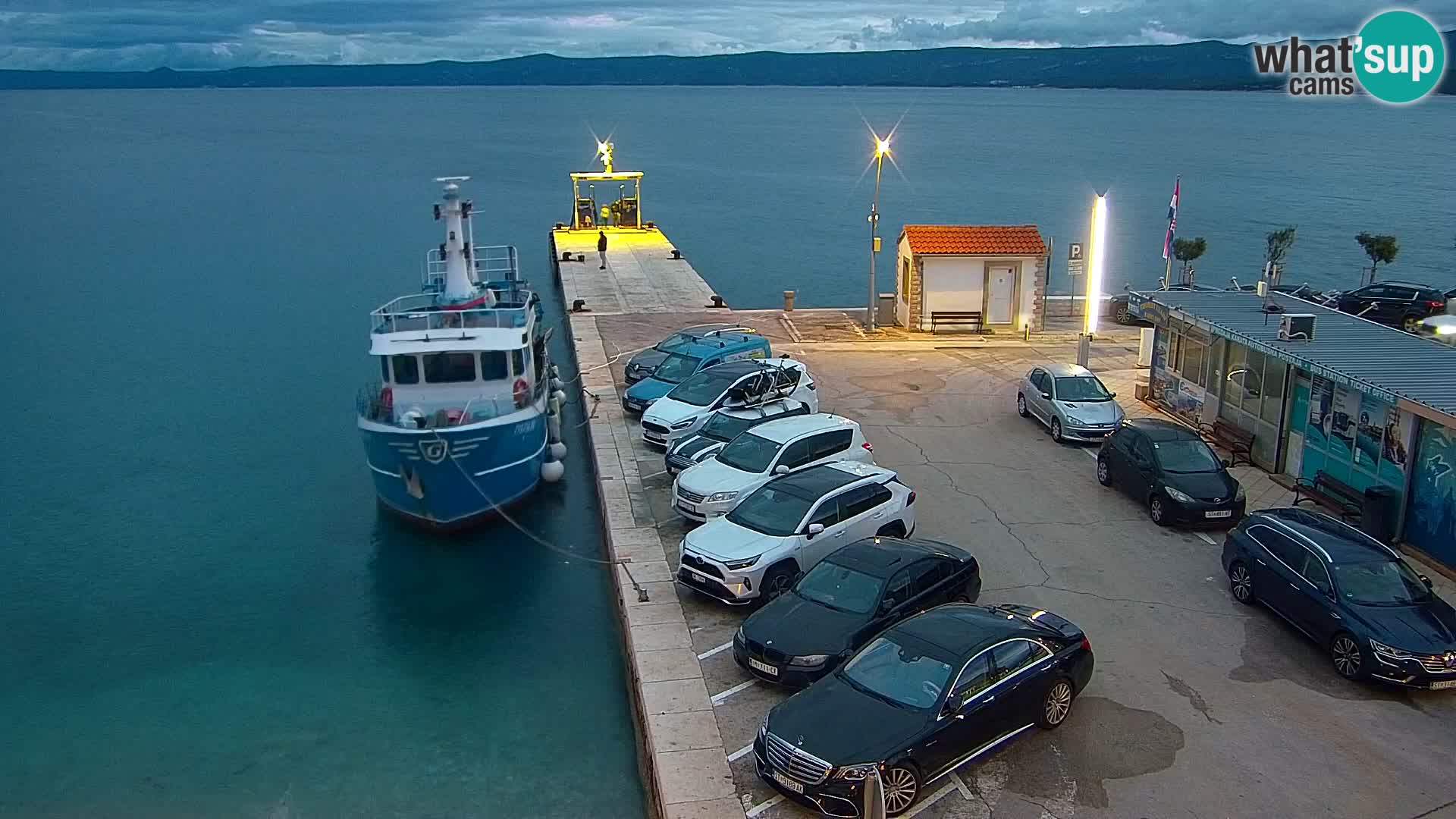 Webcam Bol Centre-Ville & Marina – Vue en direct depuis Bol, île de Brač