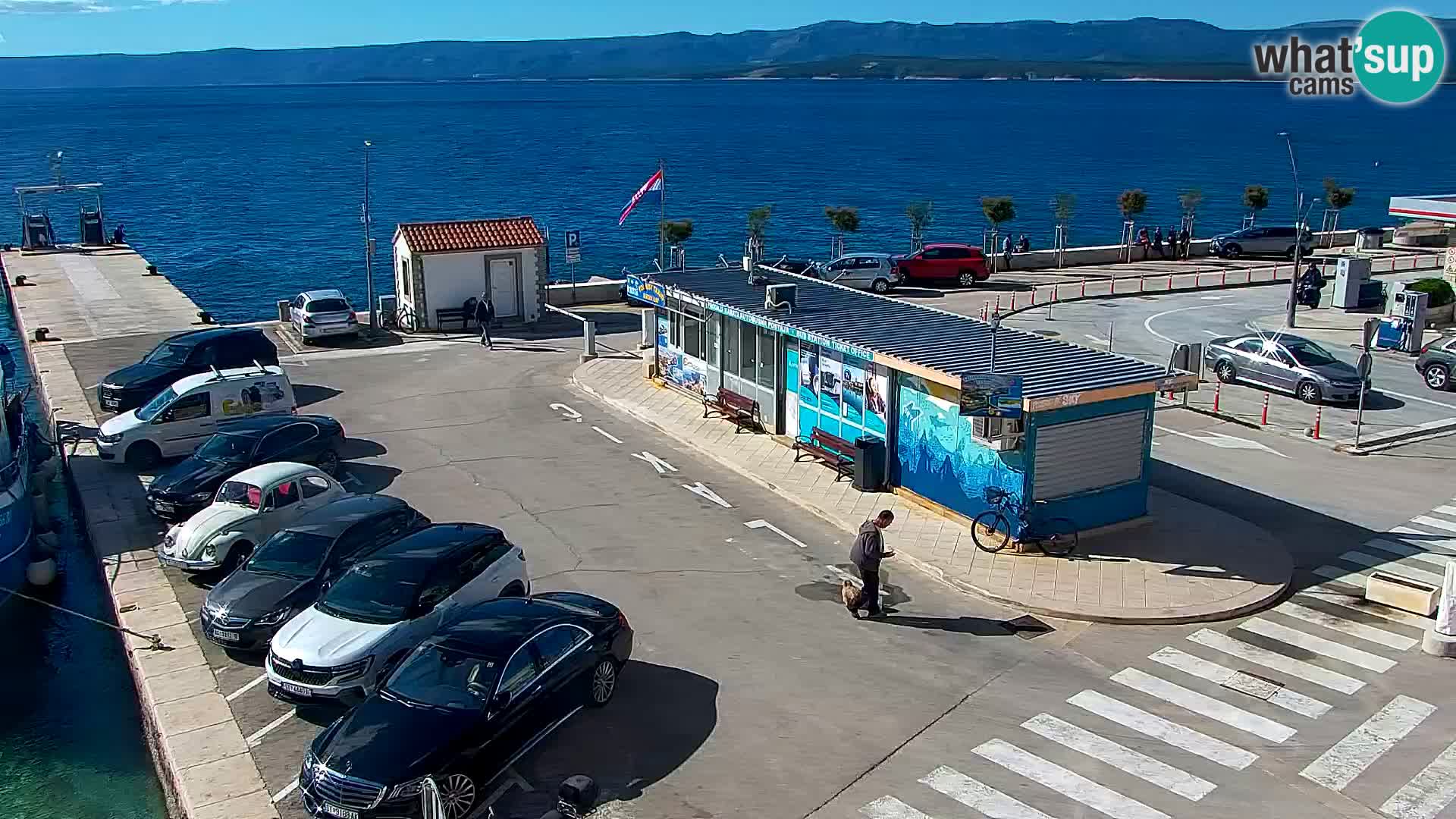 Webcam Bol Town Center & Marina – Live View from Bol, Brač