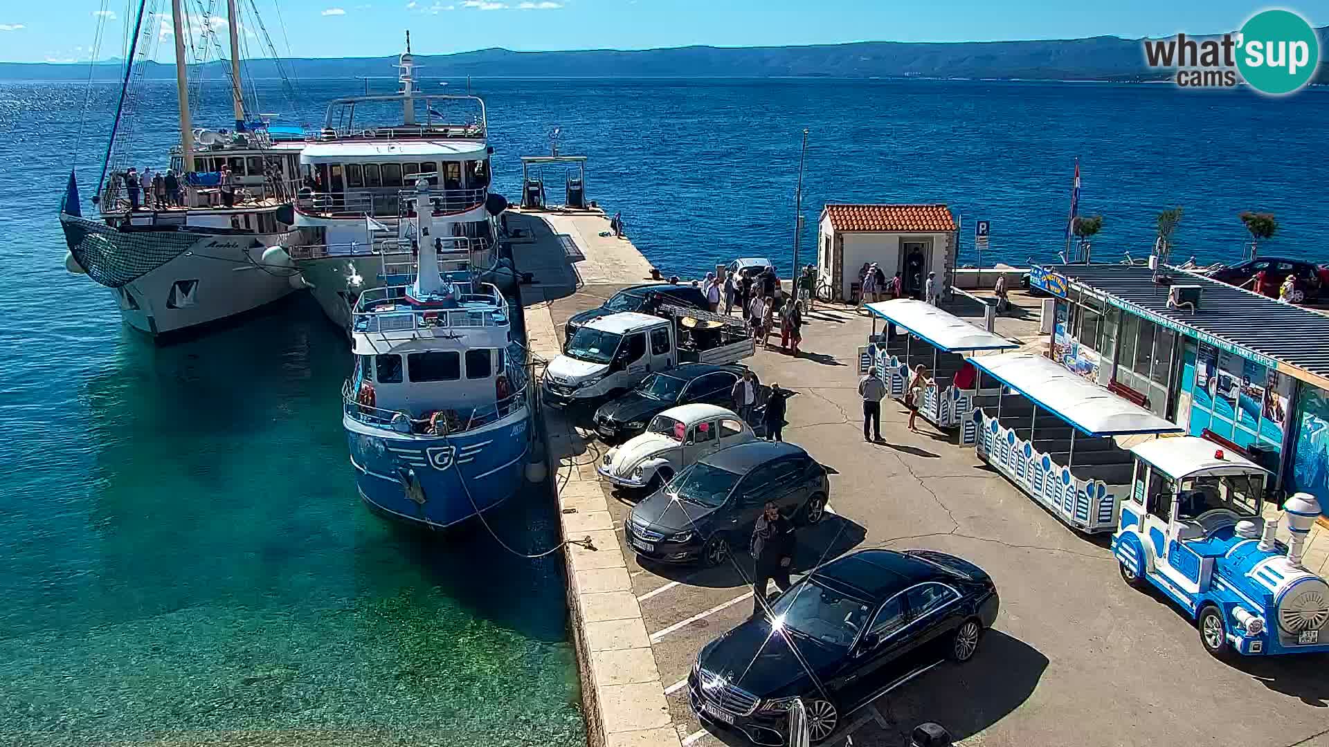 Webcam Bol Town Center & Marina – Live View from Bol, Brač
