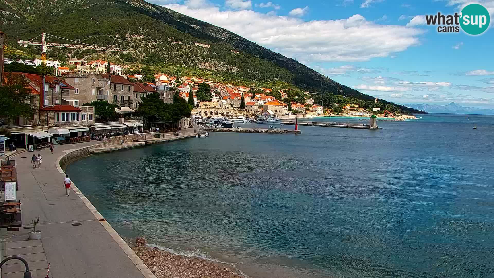 Webcam Bol Town Center & Marina – Live View from Bol, Brač