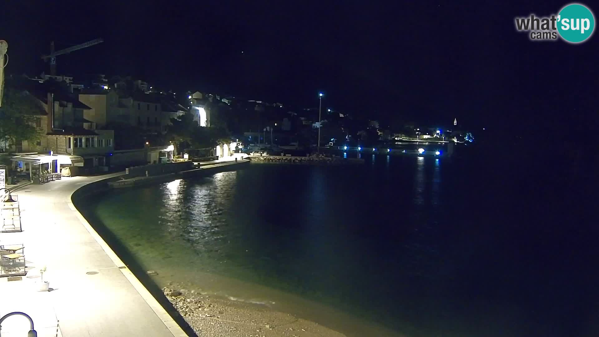 Webcam Bol Centre-Ville & Marina – Vue en direct depuis Bol, île de Brač