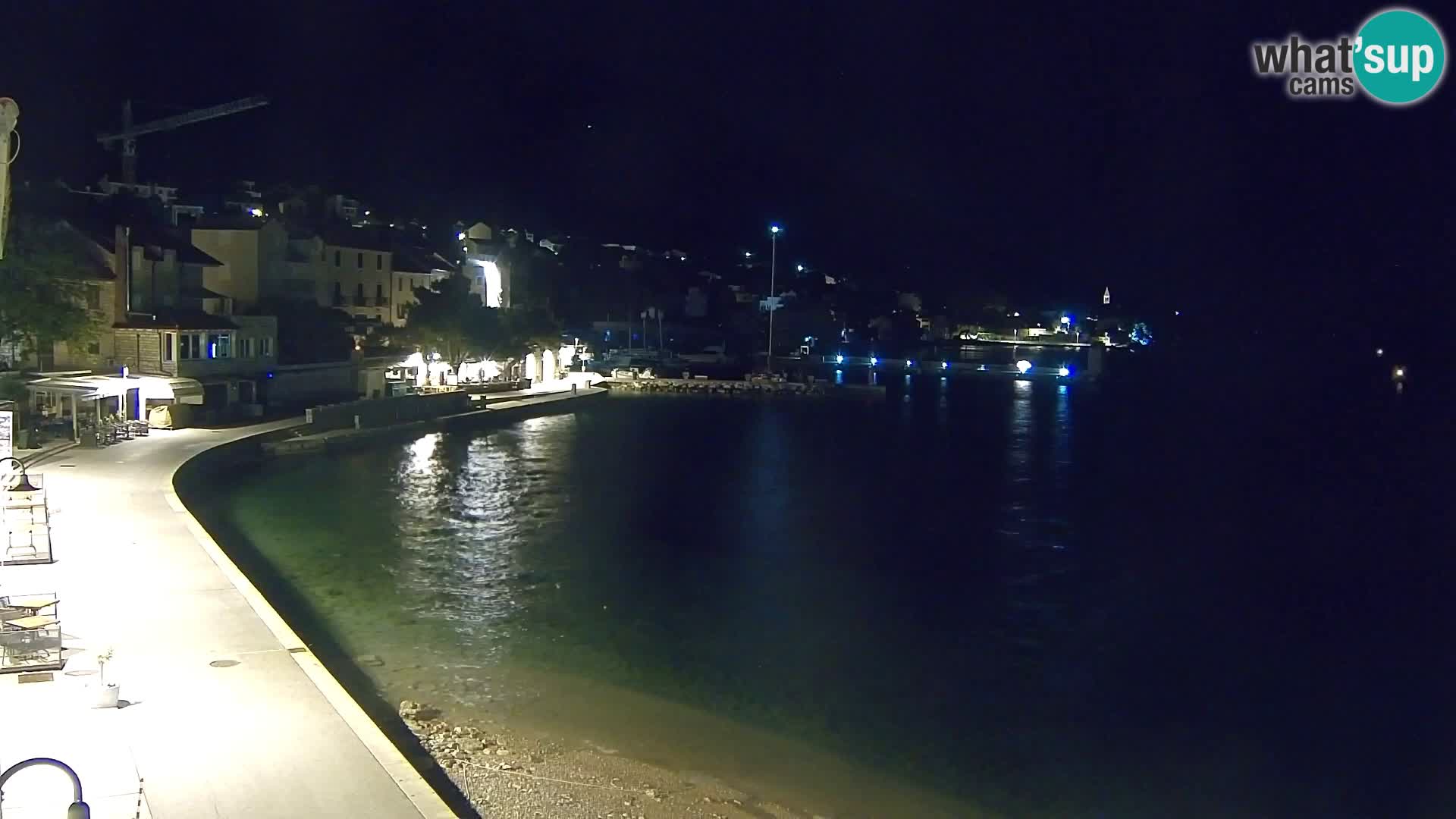 Webcam Bol Hafen & Ortszentrum – Liveblick aus Bol auf der Insel Brač