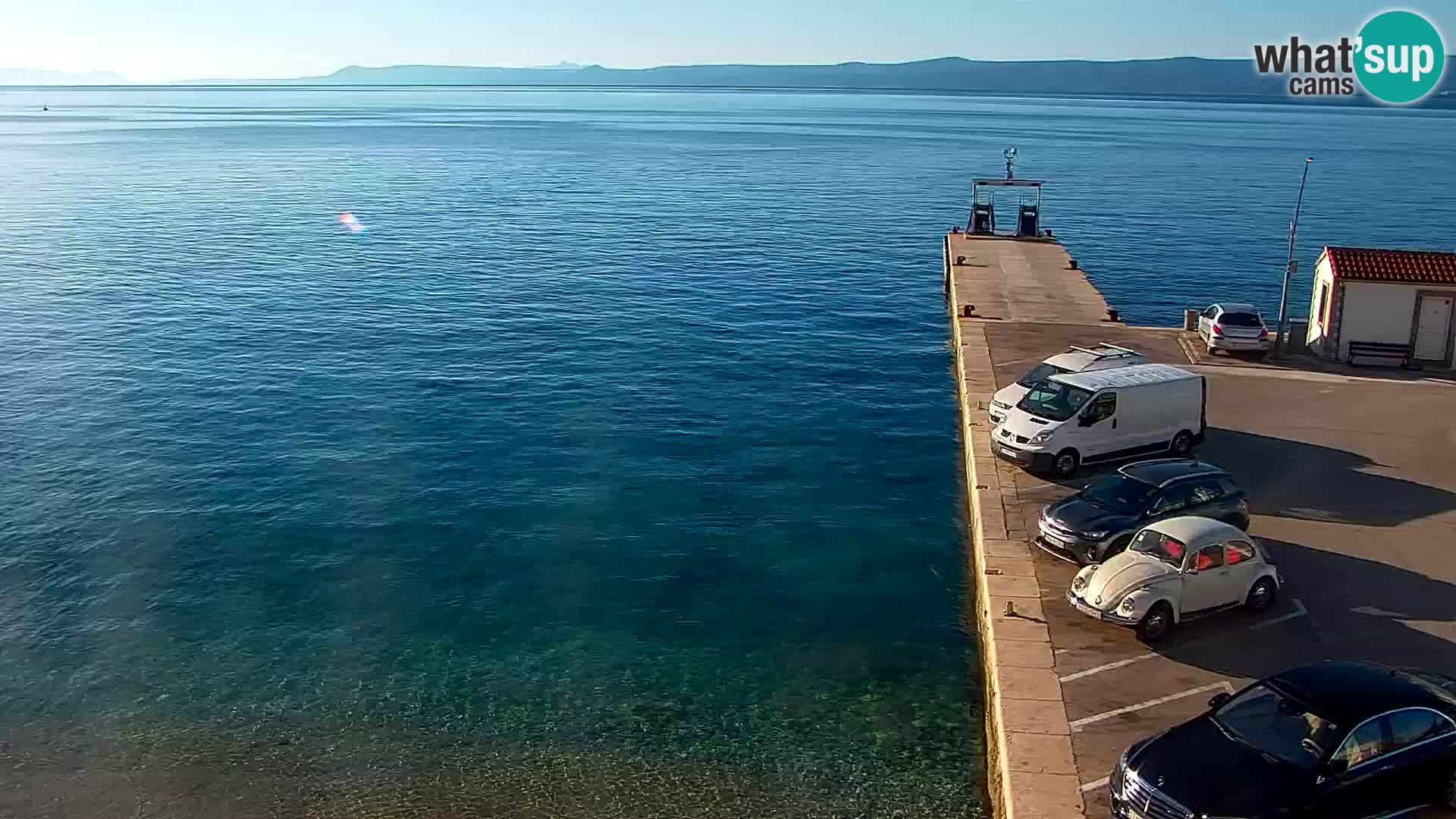 Webcam Bol Centre-Ville & Marina – Vue en direct depuis Bol, île de Brač
