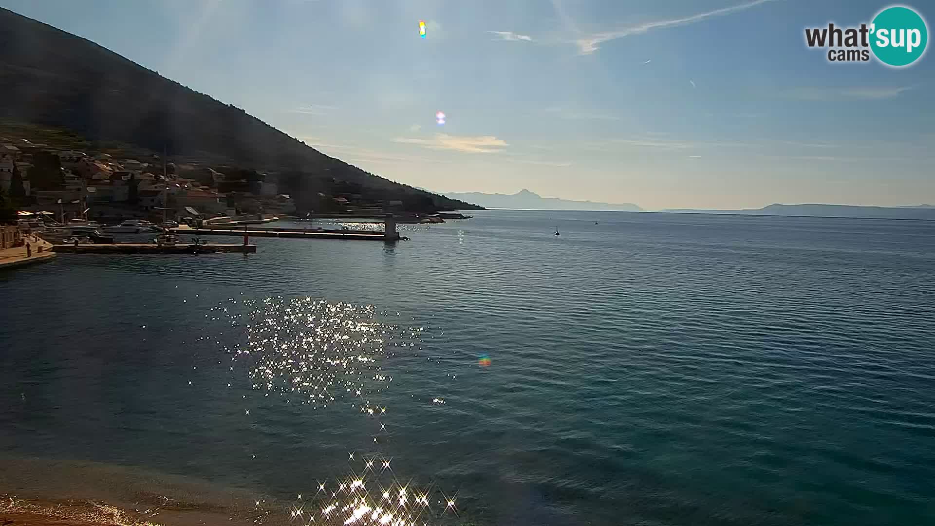 Webcam Bol Centre-Ville & Marina – Vue en direct depuis Bol, île de Brač