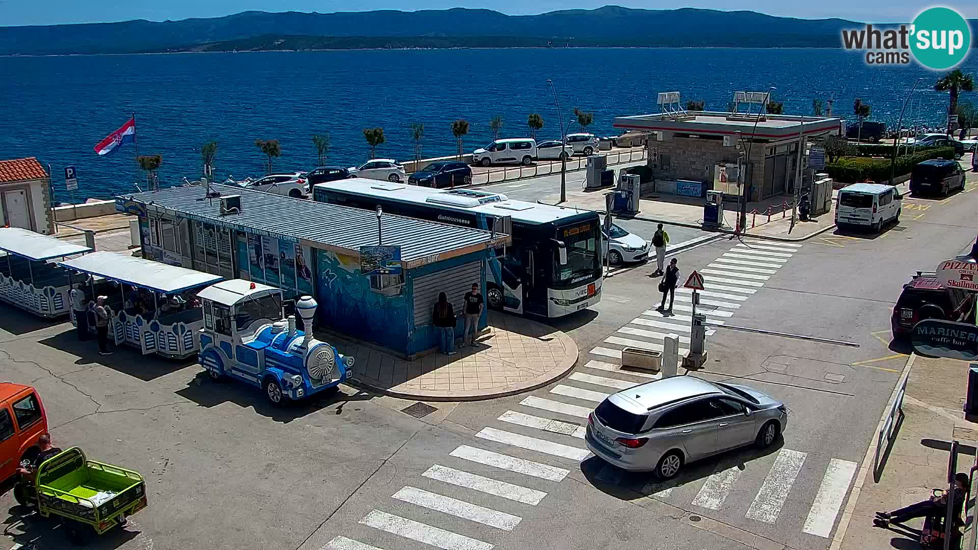 Webcam Bol Hafen & Ortszentrum – Liveblick aus Bol auf der Insel Brač