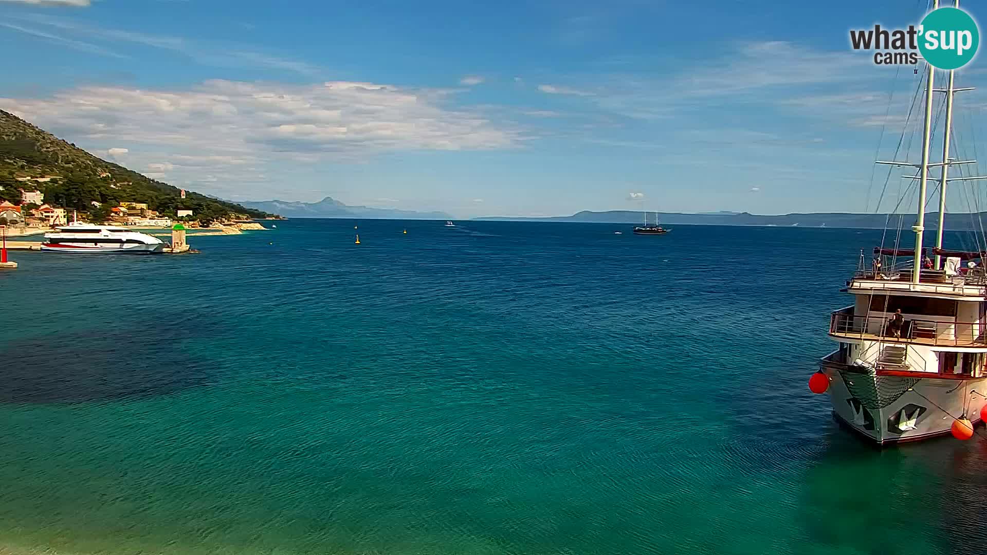 Webcam Bol Town Center & Marina – Live View from Bol, Brač