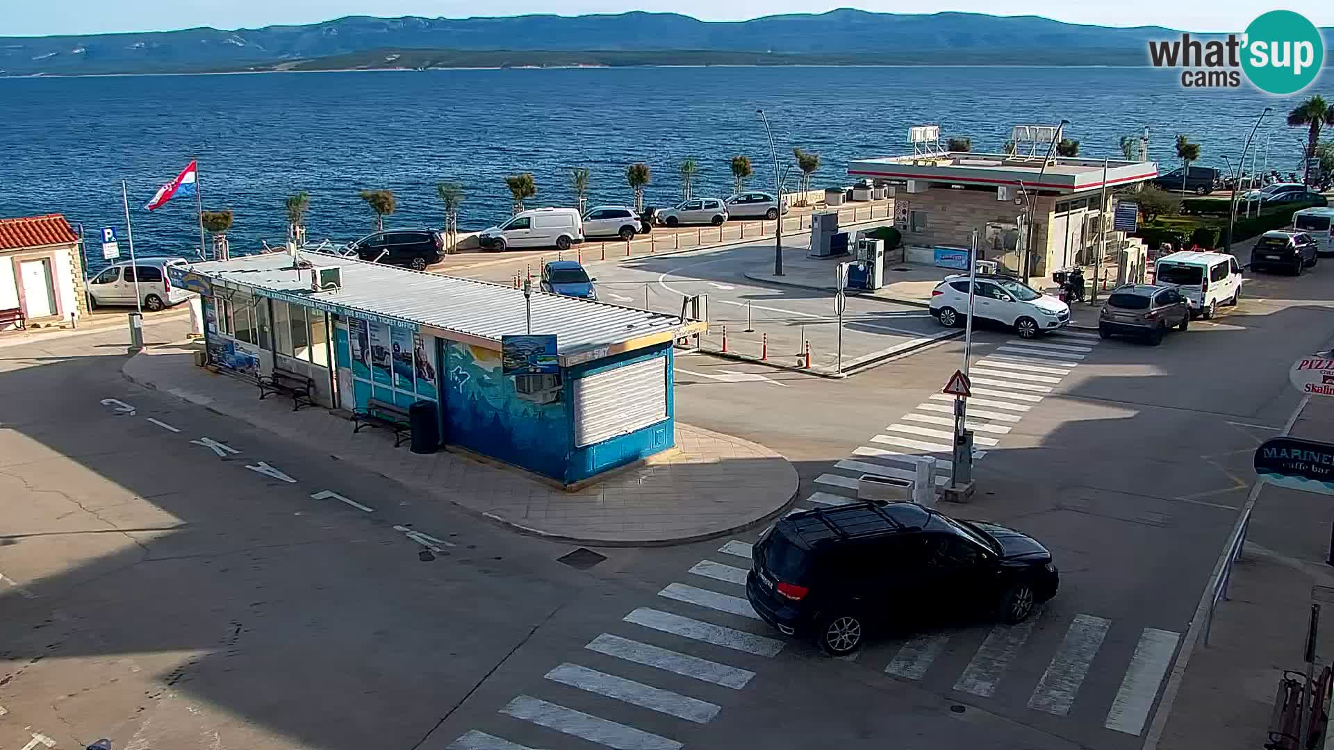 Webcam Bol Centre-Ville & Marina – Vue en direct depuis Bol, île de Brač