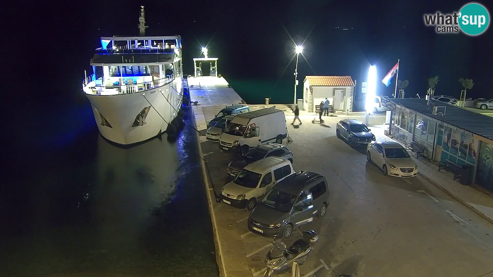 Webcam Bol Hafen & Ortszentrum – Liveblick aus Bol auf der Insel Brač