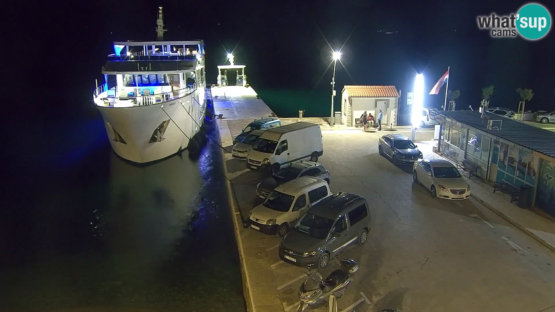 Webcam Bol Centre-Ville & Marina – Vue en direct depuis Bol, île de Brač