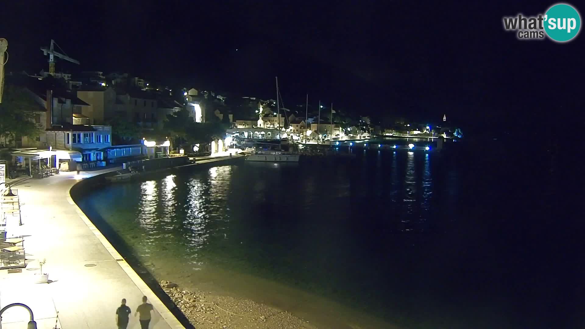 Webcam Bol Hafen & Ortszentrum – Liveblick aus Bol auf der Insel Brač