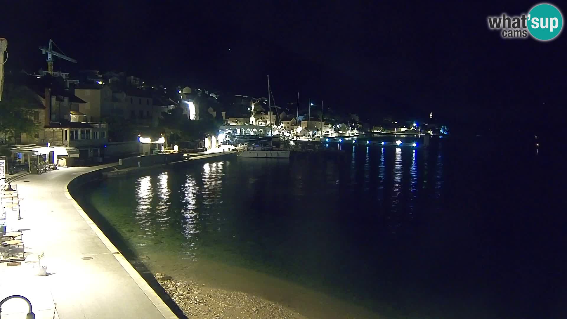 Webcam Bol Hafen & Ortszentrum – Liveblick aus Bol auf der Insel Brač