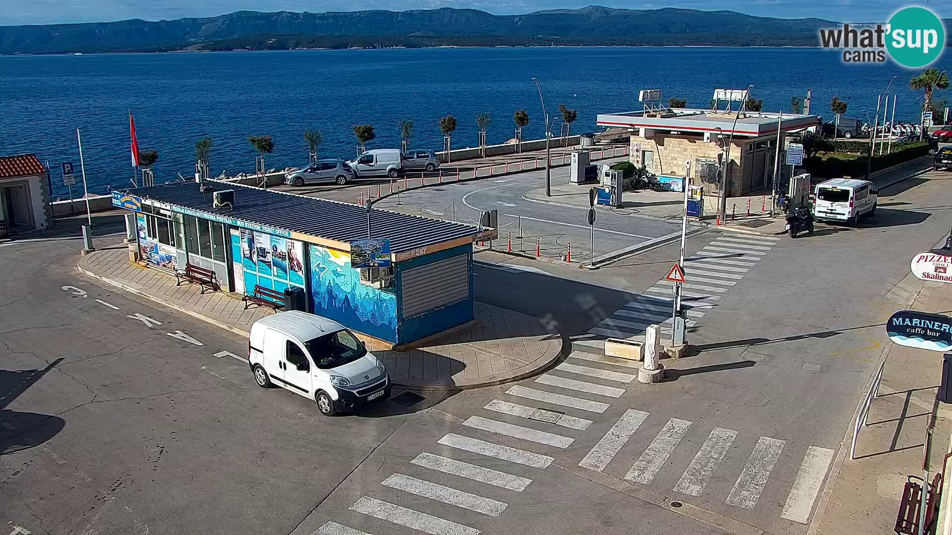 Webcam Bol Hafen & Ortszentrum – Liveblick aus Bol auf der Insel Brač