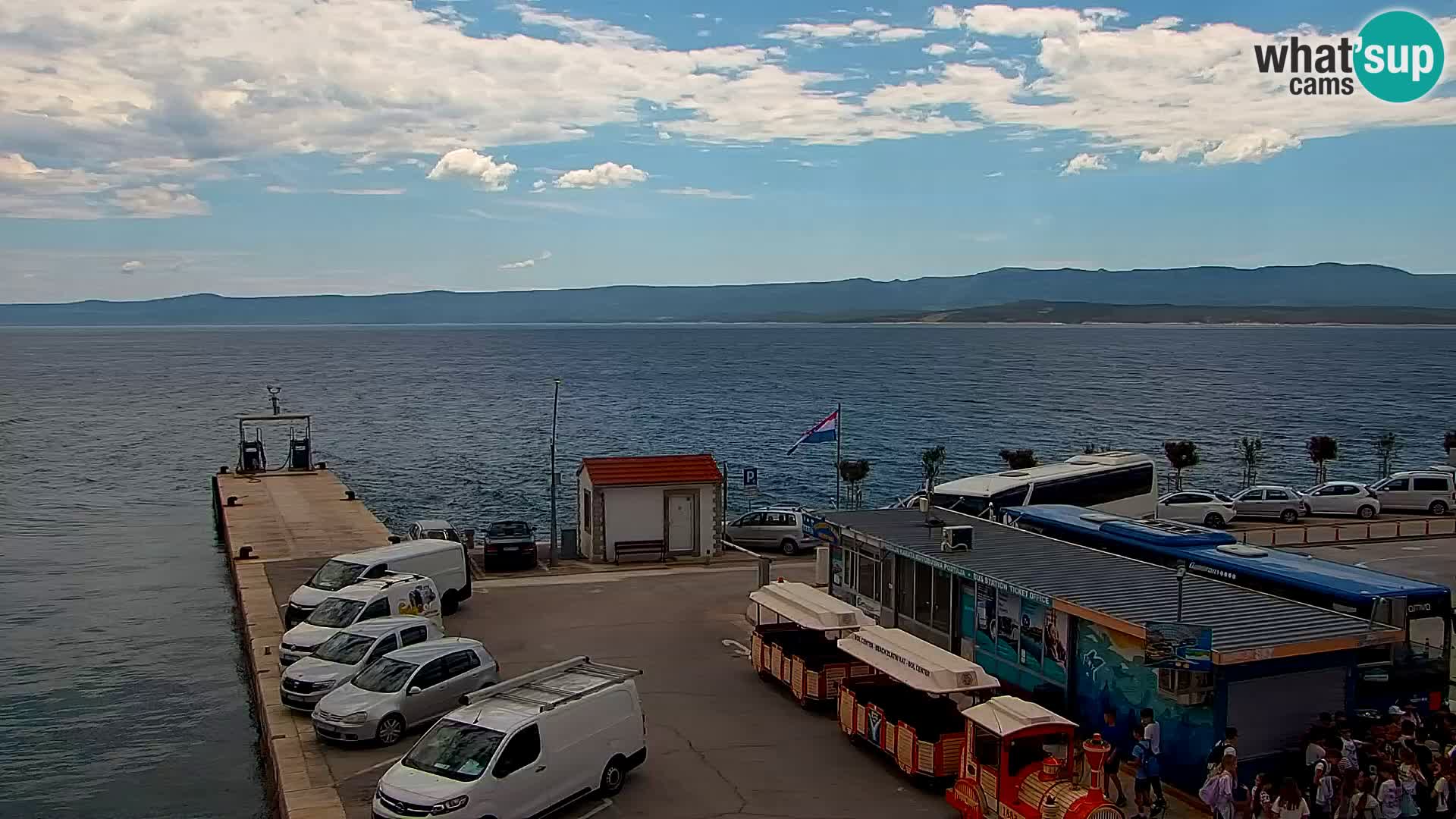 Webcam Bol centre-ville & marina – Vue en direct depuis Bol, île de Brač