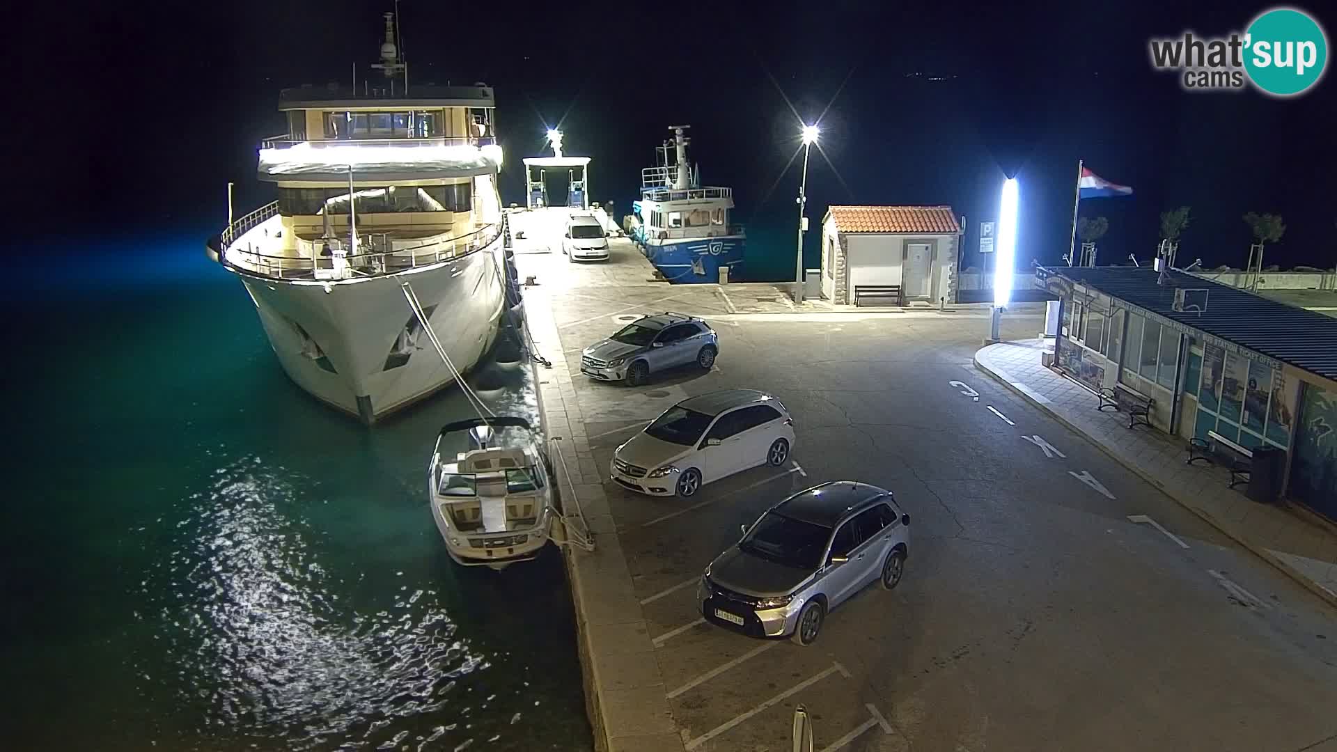 Webcam Bol Hafen & Ortszentrum – Liveblick aus Bol auf der Insel Brač